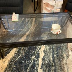 Glass Top Home Table Set