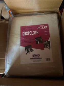 Canvas  drop cloths