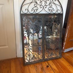 Mirror Metal Frame Bronze Color 