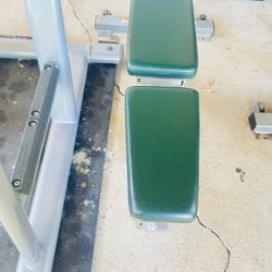 Life Fitness Adjustable Commercial Bench