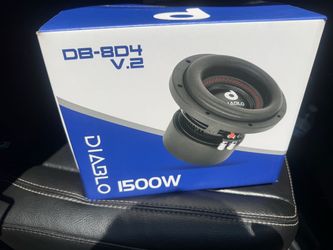 Diablo 8 inch speaker subwoofer