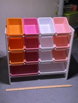 ✨ Kids’ Toy Storage Organizer – 14 Colorful Bins! ✨