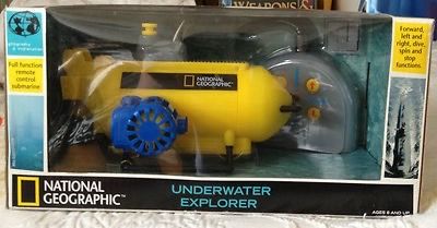 National Geographic Underwater Explorer Remote Control Submarine