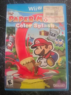 Wii U - Paper Mario - Color Splash