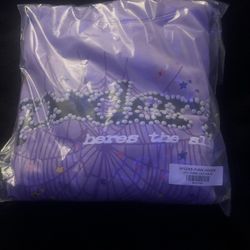 Purple Sp5der Hoodie 