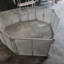 Toddleroo by North States - Superyard Baby Play Yard: Freestanding 8 Panel Baby Playpen - Indoor or Outdoor Use San Mateo