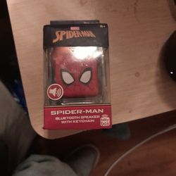 Spiderman Bluettooth Speaker W Clip And Charger*NEW*