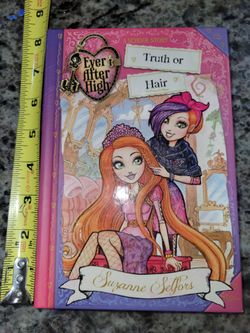 Ever After High: Truth or Hair (A School Story) - 5 Hardcover - GOOD