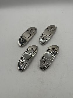 4.5" Flip-up Boat Cleats, 316 Stainless Steel, 4 Pieces