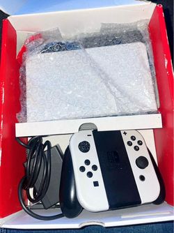 Nintendo Switch Oled Console White Joy