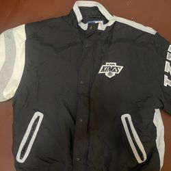 Vintage Starter Los Angeles Kings NHL Zip Up Jacket Rare 