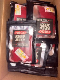 Fuego Beef Jerky Carne Seca Enchilada multiple bags