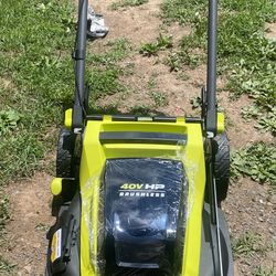 FLASH SALE!!! New In Box Ryobi 40v Mower
