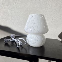 Small Brightness Adjustable Glass Lamp