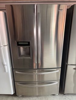 Kenmore Stainless Steel Refrigerator And Freezer