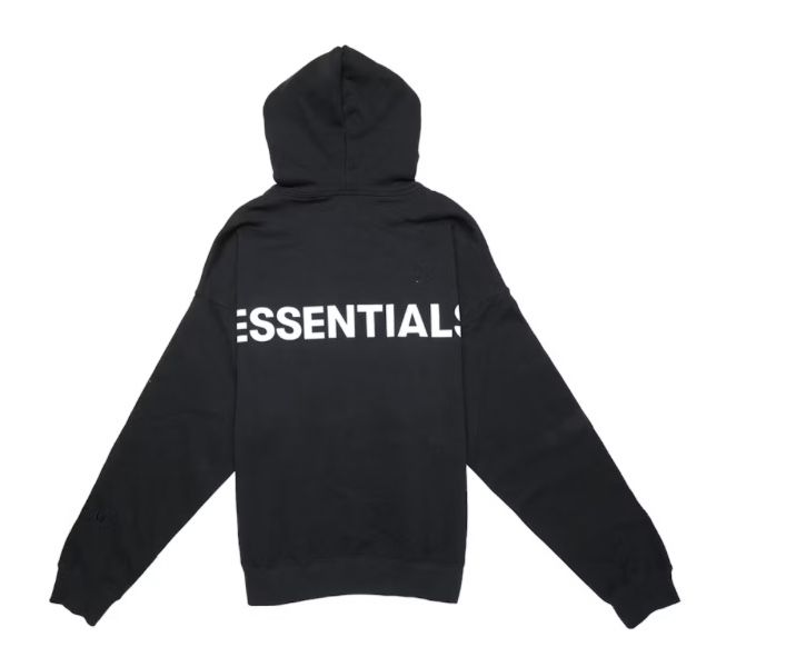 Black 3M Logo Essentials Hoodie