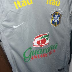 Brazil Soccer National Team Practice Shirt Jersey 