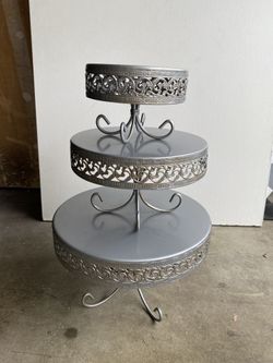 3 Different Size Cake Stands