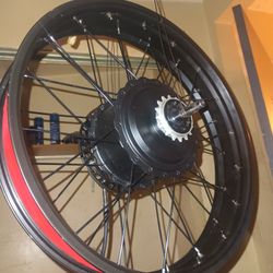 48 Volt Replacement Electric Motor For 20 Inch Ebike