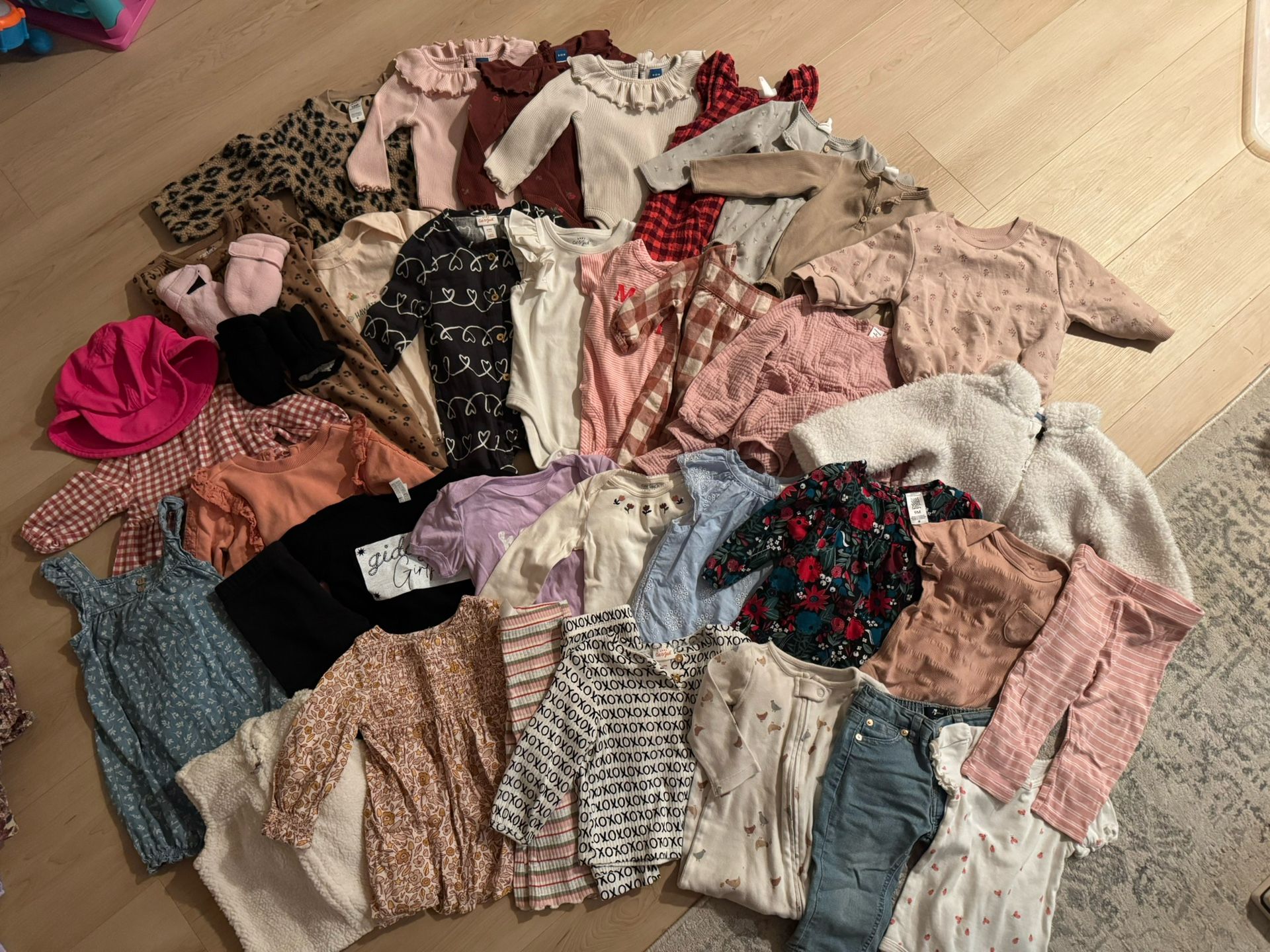 Baby Girl Clothes - 6-12 Months