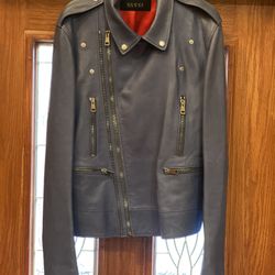 Gucci Leather Jacket Size 54