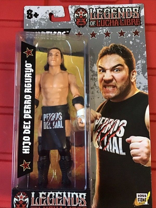 Legends of Lucha Libre Mexican Wrestling Figure Hijo Del Perro Aguayo