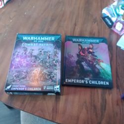 Warhammer 40k Emperor's Children Combat Patrol Set With Codex