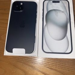 New Unused iPhone 15 