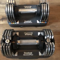 Reebok Adjustable Dumbbells 