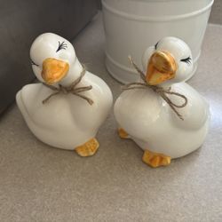 Ceramic ducks