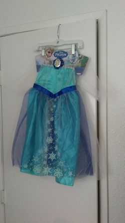 Frozen costume 4-6 new