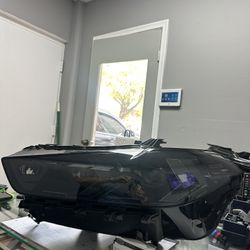 BMW X5 G05 LCI X6 G06 LCI ORIGINAL SHADOWLINE LEFT DRIVER LED HEADLIGHT HOUSING 2024/2025