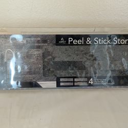 Aspect Frosted Quartz - 4-Piece - 5.9"" x 23.6"" Peel and Stick Stone Backsplash Tile