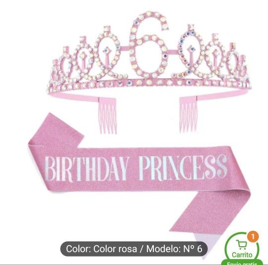 Birthday Princess Crown