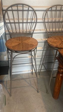 Iron Swivel Stools