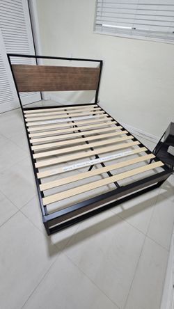 Queen bed frame