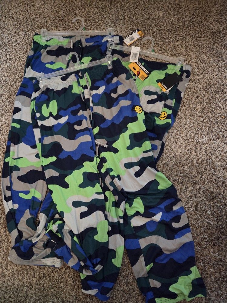 JOE BOXER Sleepwear Unisex size Large Pajama Pants, Yummy Jersey Printed
$15 each
