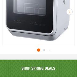 Farberware 24-in. White Digital Portable Dishwasher