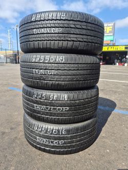 SET OF 4 P225/50R18 DUNLOP $300 CASH PRICE