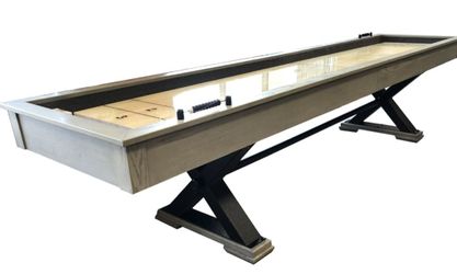 New X Factor 12 Foot Shuffleboard
