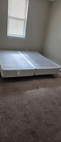 FREE Cali king box spring and frame