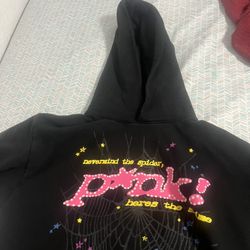 Black Spider Sweater Hoodie (just Bid If You Want)