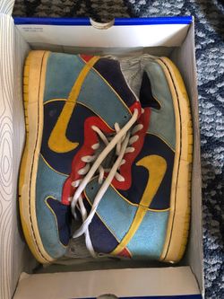 2010 Men’s Nike SB Dunk High Premium Pac-man Pacmans Used Size 11 Og Box