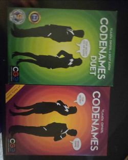 Codenames & Codenames Duet Board Games Bundle
