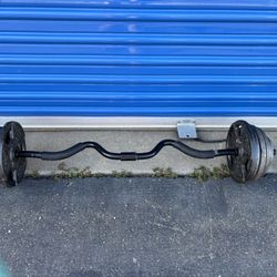 101 Pounds Total Weight Including Bar for ONLY $80