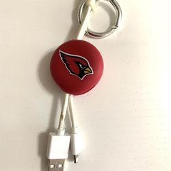 ARIZONA CARDINALS  PHONE CHARGER CORD / NEW