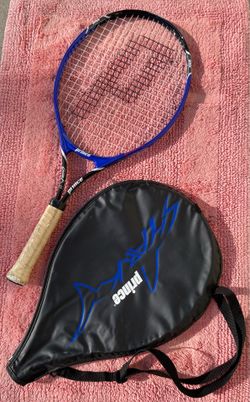 Prince Shark Tennis Raquet with Cover