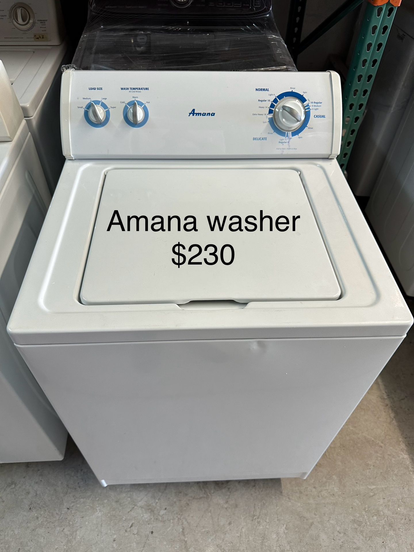 Amana Washer 