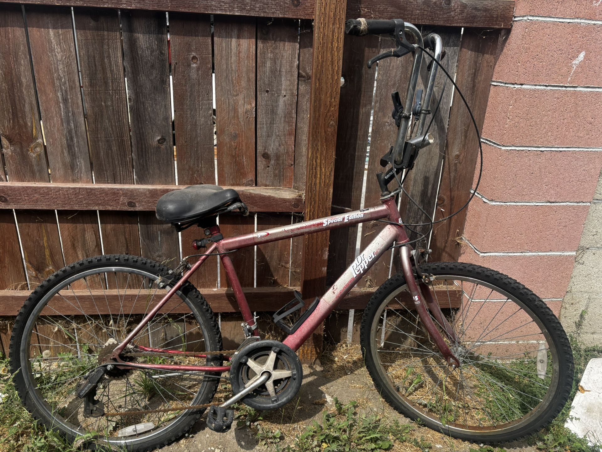 Special Edition Dr Pepper Bike