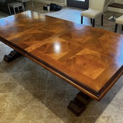 Solid Wood Dining Room Table